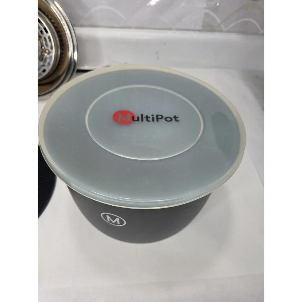 Mealthy CrispLid Electric Pressure Cooker Lid W/ Silicone & 6qt Inner Pot